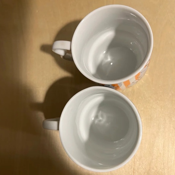 Pair of Vintage Stacking Coffee Tea Cups - Picture 6 of 9